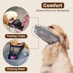 Crazy Felix imported nylon dog muzzle packaging and contents view