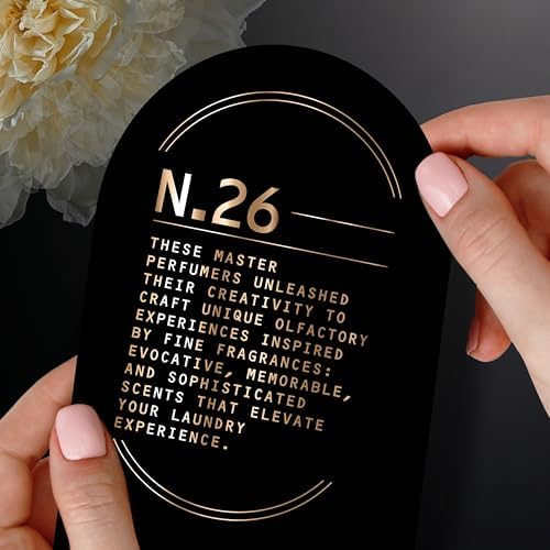 Downy Unstopables Unlimited packaging showcasing the premium gold and floral design accents of the Number 26 collection.