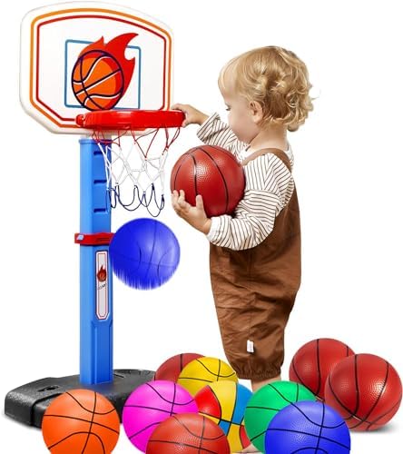 ABAJI Mini Basketballs Orange 2 Pack 5" Set with Pump Needle Durable Material for Mini Hoop 3+ Years Toddlers Kids Teenagers for Pool Indoors Outdoors - Image 7