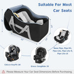 Weliday car seat bag compatible with Nuna Pipa side view