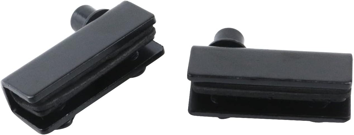 Close up view of pressure screws on Antrader pivot hinge