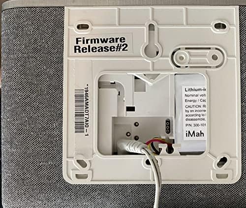 Authentic iMah replacement part packaging and product assembly for smart home installation.