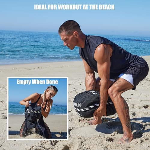 Secure zipper and hook and loop closure system on sandbag