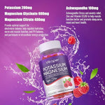 VIKAPER sugar free mineral supplement gummies bottle highlighting the raspberry flavor and high bioavailable mineral profile.
