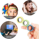 Finger Rock sensory fidget rings packaged for travel and office use