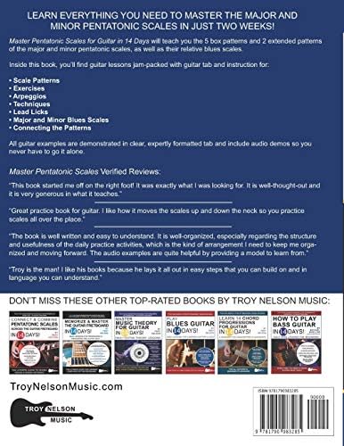 Back cover displaying book description and learning features
