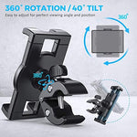 KDD premium sports device holder gripping a smartphone firmly with non slip silicone elements visible
