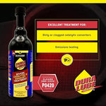 Close up view of the dual pack Dura Lube fuel additive designed for oxygen sensor and converter protection.