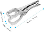 Gadpiparty locking clamp in action holding metal sheets