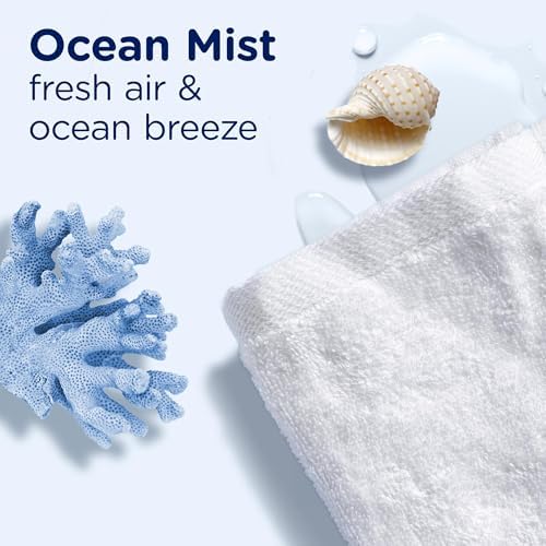 Downy Light Ocean Mist dye free laundry freshness beads