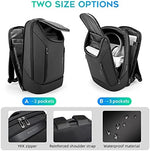 Premium BANGE laptop bag highlighting the integrated external USB charging port functionality