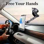 OHLPRO long reach flexible tablet holder showcasing the two hundred and sixty millimeter arm positioning