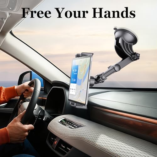 OHLPRO long reach flexible tablet holder showcasing the two hundred and sixty millimeter arm positioning