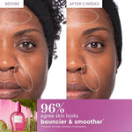 Glow Recipe glass skin serum bottle with dropper pump mechanism closeup