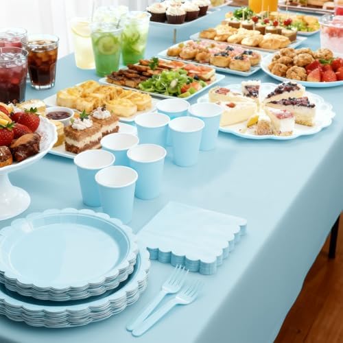 NatNarr party set packaging showing plate and napkin count
