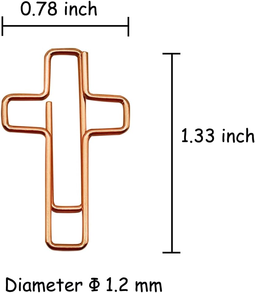 HiQin Bible study decorative paper clips in use