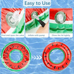 Durable PVC construction of Vueukige summer fruit pool tube