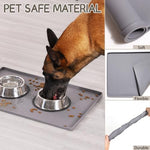 MateeyLife Pet Feeding Mat Being Cleaned In Sink