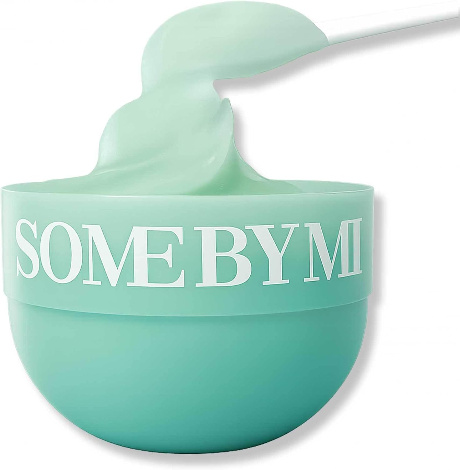 SOME BY MI PDRN Spirulina Soothing Sherbet Mask front view packaging box and sticks