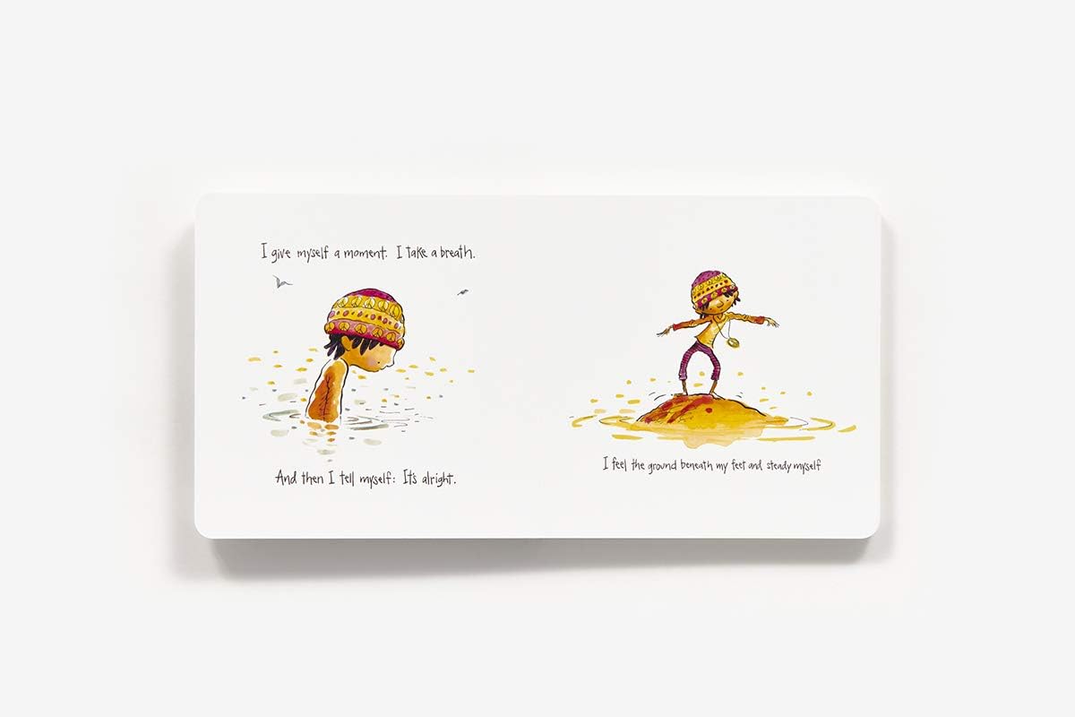 Children reading I Am Peace mindfulness picture book