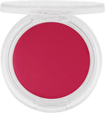 Swatches of Milani Cheek Kiss multi use lip and cheek tint on different skin tones.