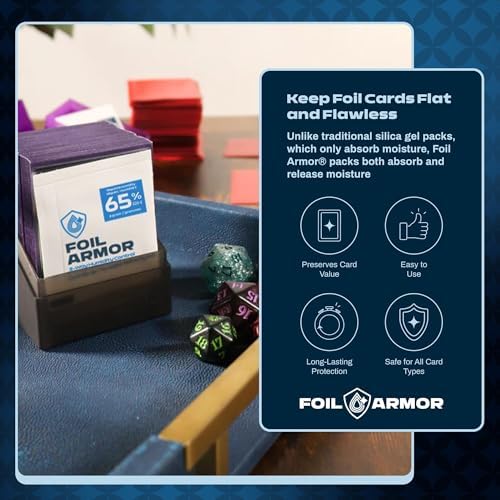 Safe glycerin based humidity control packets for rare sports card long term storage.