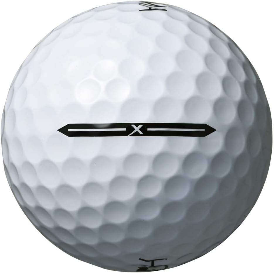Honma TW-X 2024 white golf ball close up