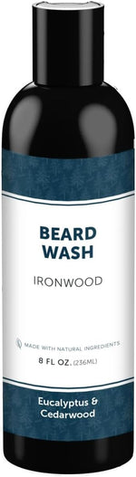 Detroit Grooming Co. Beard Wash - Men's Deeply Cleansing Shampoo for Beards and Mustaches - Aloe Vera and Essential Oils for Refreshing - Cedarwood & Amber Scent - Black Edition - 8oz - Image 11