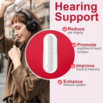 Extra strength tinnitus supplement capsules for ringing ears relief