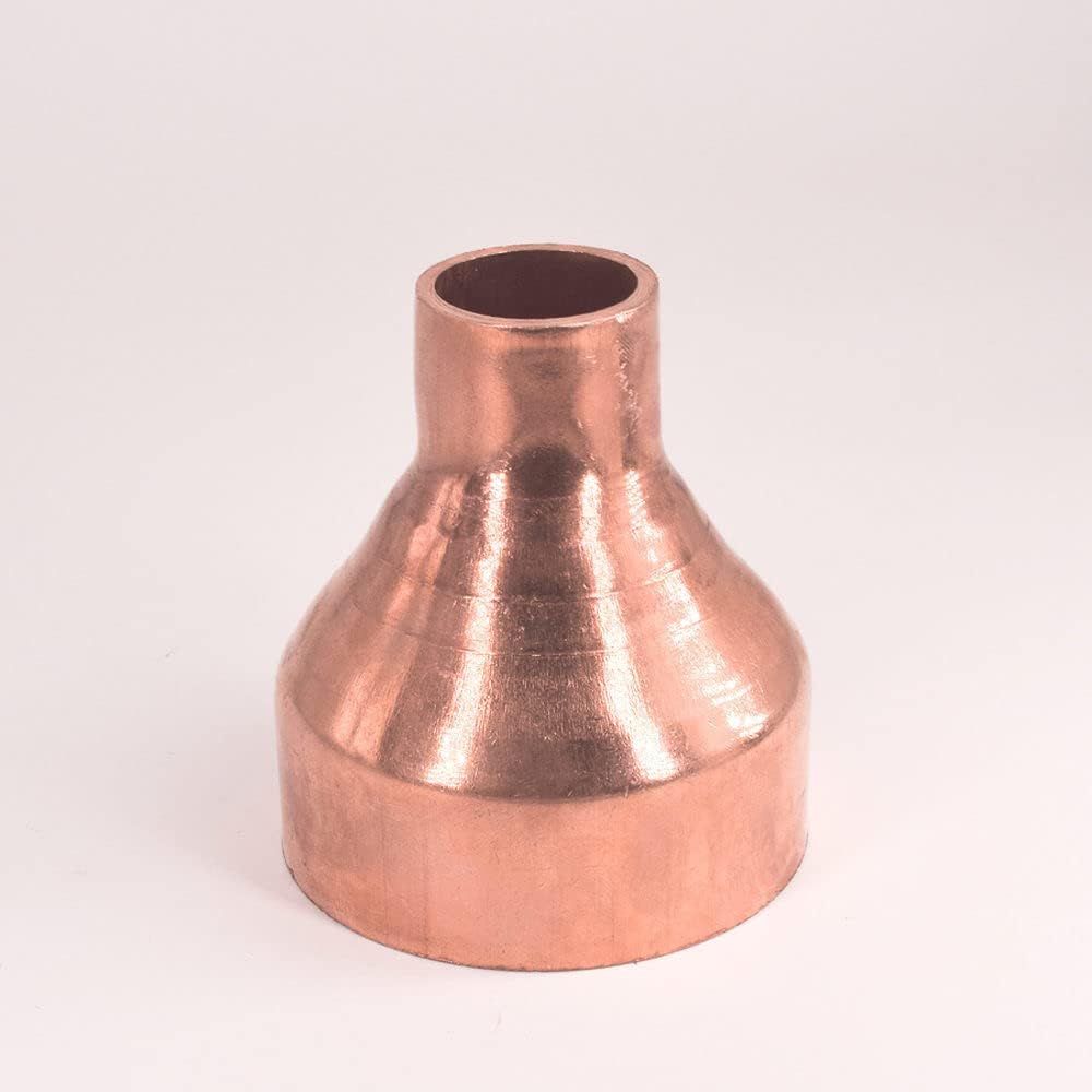 Sayobo copper reducing coupling front view plumbing fitting