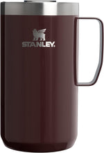 STANLEY Everyday Camp Mug 24oz | Drink Through Lid | Cup for Coffee, Tea and Drinks | Insulated Stainless Steel Coffee Mug | BPA-Free | Tempest Gloss - Image 11