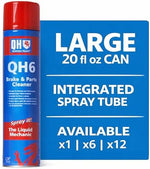 Quinton Hazell automotive brake cleaner spray can precision nozzle detail