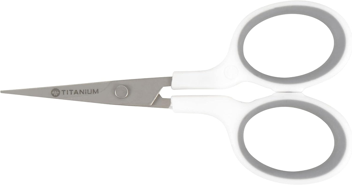 Westcott 5.5" Rag Snips, Crafting, Quilting & Sewing Scissors for Fabric Cutting with Titanium-Bonded Blades - Image 11