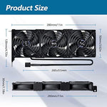 SCCCF secondary video card cooler highlighting the durable double ball bearing mechanism