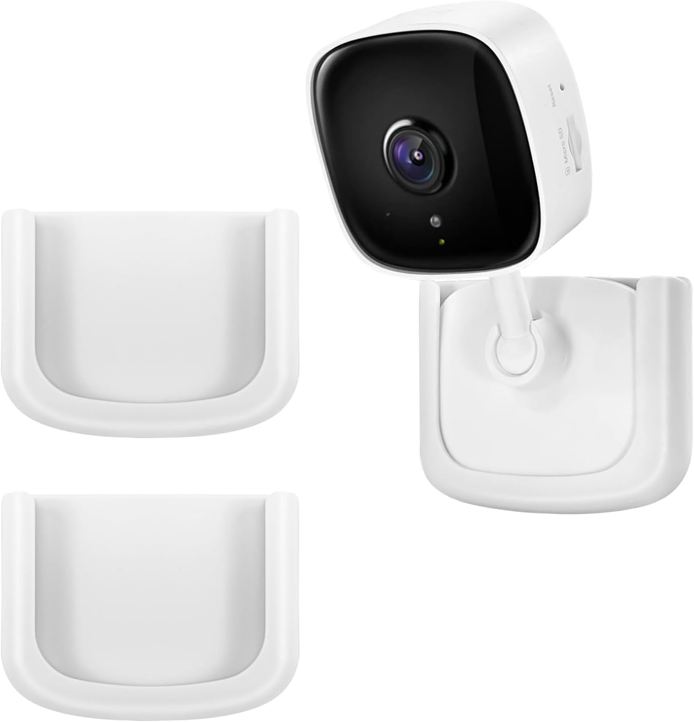 MagitcSee adhesive wall mount bracket stand front view for Tapo indoor security camera