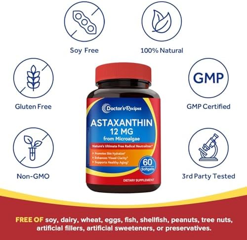 Doctor's Recipes authentic USA imported skin and eye wellness supplement packaging