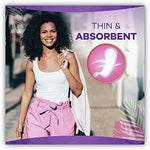 Always 10796PK Dailies Thin Liners, Regular, 120/Pack - Image 4