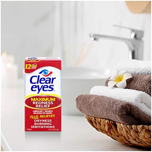 Clear Eyes American imported eye care solution for redness and burning