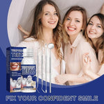 Four stainless steel dental tools included in Walejuc repair kit