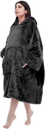 Miss Mila(R)|Oversized Wearable Blanket Hoodie, Ultra Soft Flannel Sweatshirt Blanket with Kangaroo Pocket, One Size Fits All - Image 11