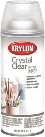 Close up of the nozzle on a can of imported clear gloss acrylic finishing spray.