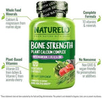 Naturelo 120 vegetarian capsules bottle details