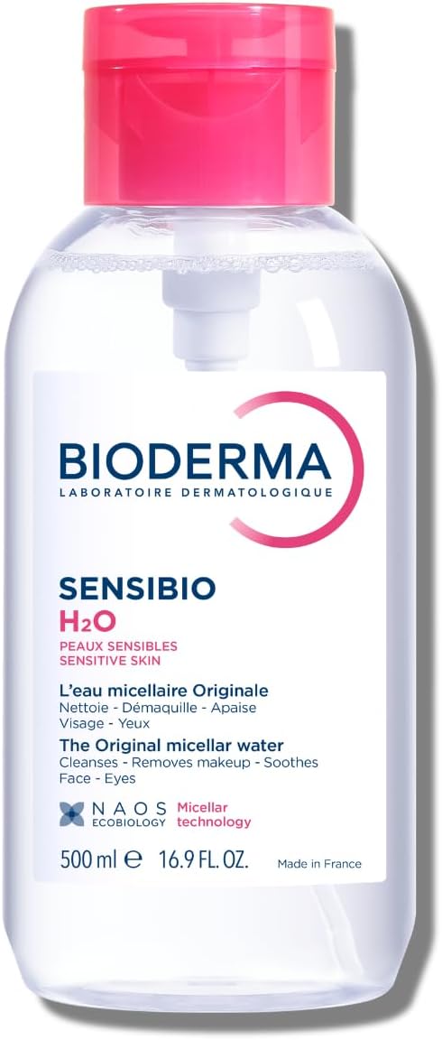 Bioderma - Sensibio - H2O Micellar Water - Makeup Remover Cleanser - Face Cleanser for Sensitive Skin - Image 10