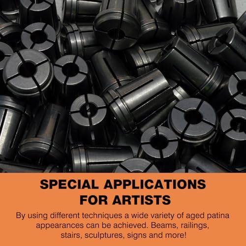 LIIZOUSUDA premium metal polish and iron blackening fluid product labeling details