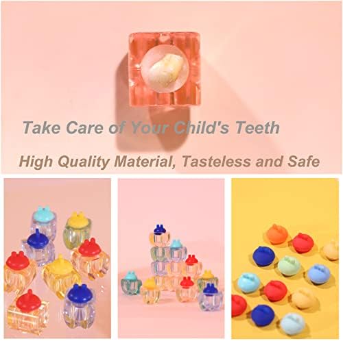 Blue Oncebaby tooth storage box with 20 individual slots