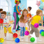 Close up view of polka dot grip texture on basketball