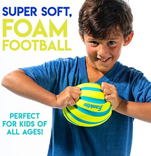 Franklin Sports nine inch mini toy ball for safe indoor and outdoor backyard play.
