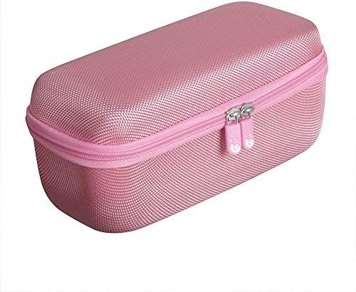Hermitshell hard travel case top view with built-in metal attachment ring.