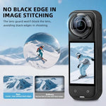 Magnetic induction base on the panoramic camera lens guard illustrating secure fitment