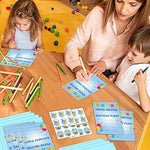Detailed view of the round sealing stickers included in the Chiazllta party supplies pack